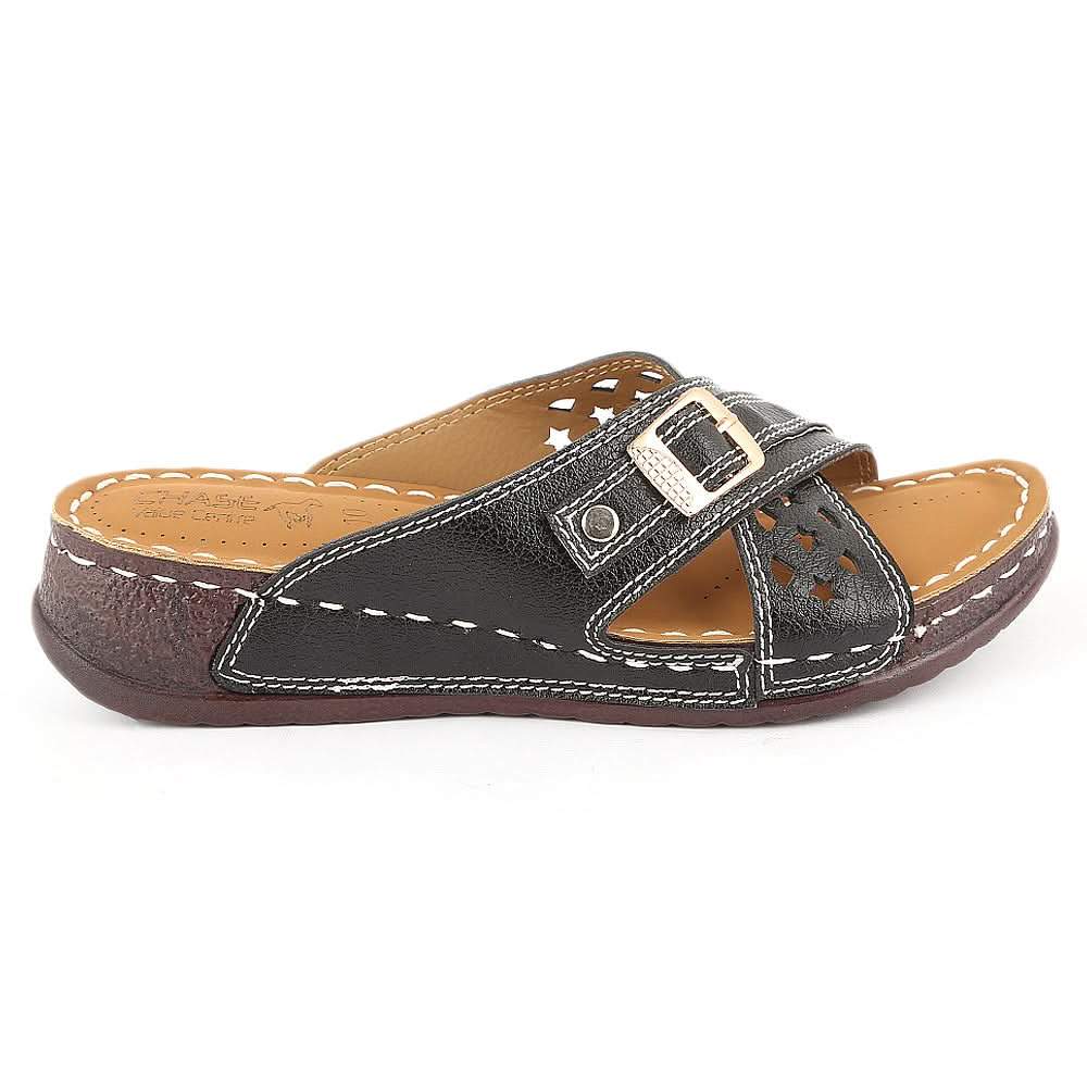 Women's Softy Slipper ( S1 ) - Black - test-store-for-chase-value