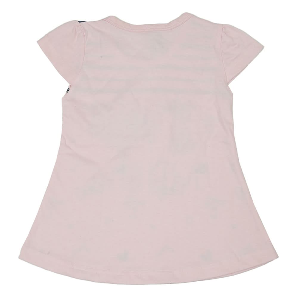 Girls Half Sleeves T-Shirt - Light Pink, Kids, Girls T-Shirts, Chase Value, Chase Value