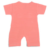 Newborn Boys Half Sleeves Rompers - Peach, Kids, NB Boys Rompers, Chase Value, Chase Value