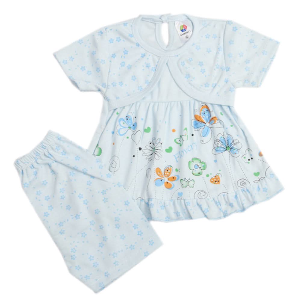 Newborn Girls Suit - Blue, Newborn Girls Sets & Suits, Chase Value, Chase Value