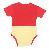 Newborn Girls Half Sleeves Romper - Red, Kids, Newborn Girls Rompers, Chase Value, Chase Value