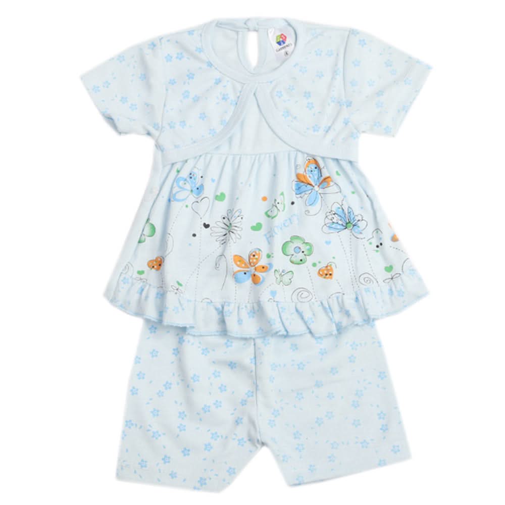Newborn Girls Suit - Blue, Newborn Girls Sets & Suits, Chase Value, Chase Value