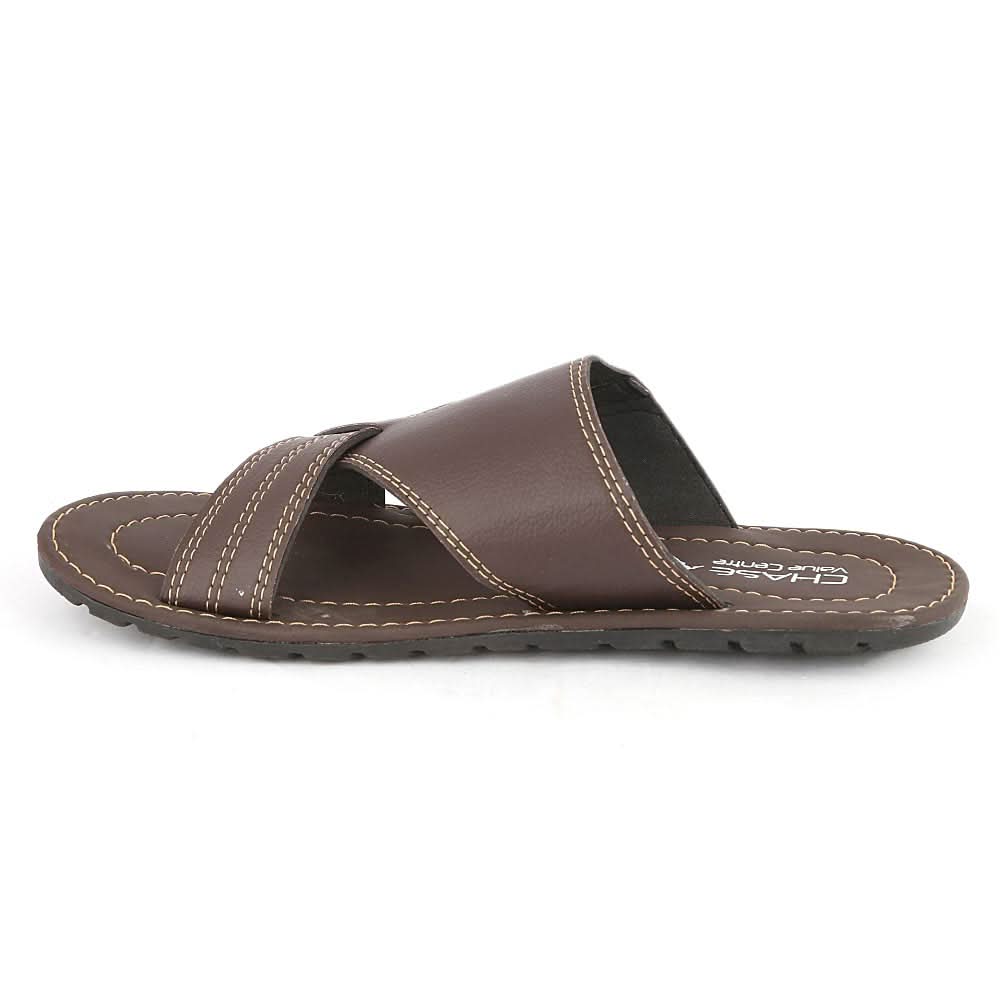 Men's Slippers (728) - Brown, Men, Slippers, Chase Value, Chase Value