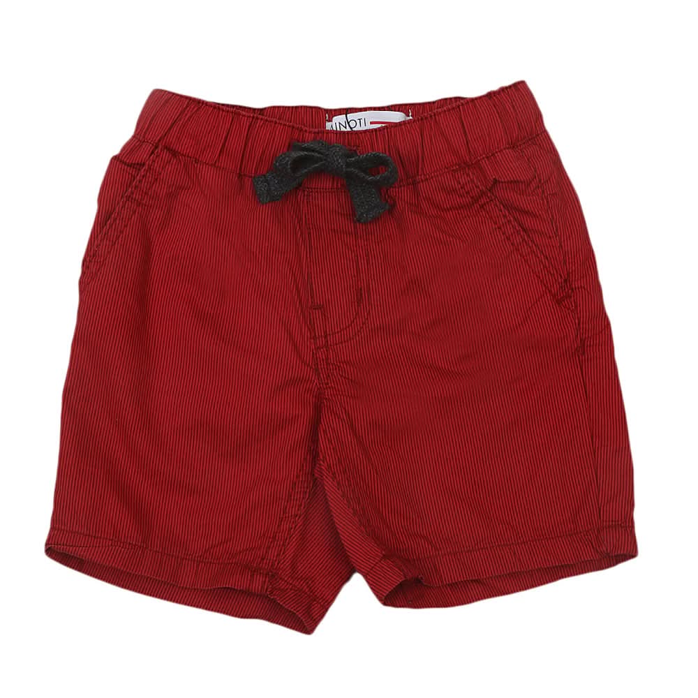 Boys Minoti Cotton Short - Red, Kids, Boys Shorts, Chase Value, Chase Value