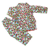 Girl's Full Sleeves Night Suit - Brown, Kids, Girls Sets And Suits, Chase Value, Chase Value