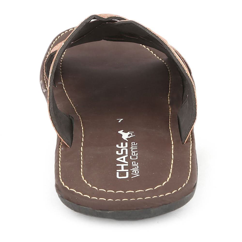 Men's Slippers (760) - Brown, Men, Slippers, Chase Value, Chase Value
