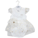 Newborn Girls Frock - White, Kids, Newborn Girls Frocks, Chase Value, Chase Value