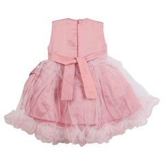 Girls Fancy Frock - Tea Pink, Girls Frocks, Chase Value, Chase Value