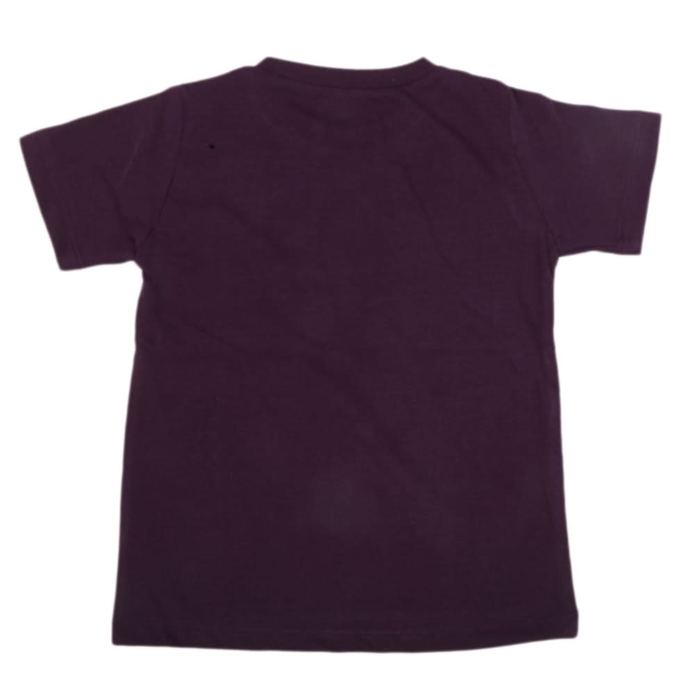Boys Printed Half Sleeves T-Shirt 4726 - Purple, Kids, Boys T-Shirts, Chase Value, Chase Value