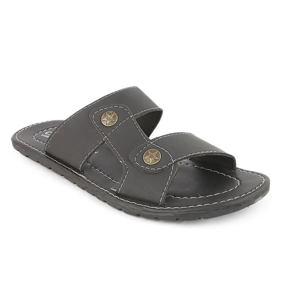Men's Slippers (MS-743) - Black, Men, Slippers, Chase Value, Chase Value