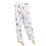 Women's Printed Jersey Trouser - White, Women, Pants & Tights, Chase Value, Chase Value