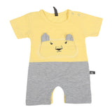 Newborn Boys Half Sleeves Rompers - Yellow, Kids, NB Boys Rompers, Chase Value, Chase Value