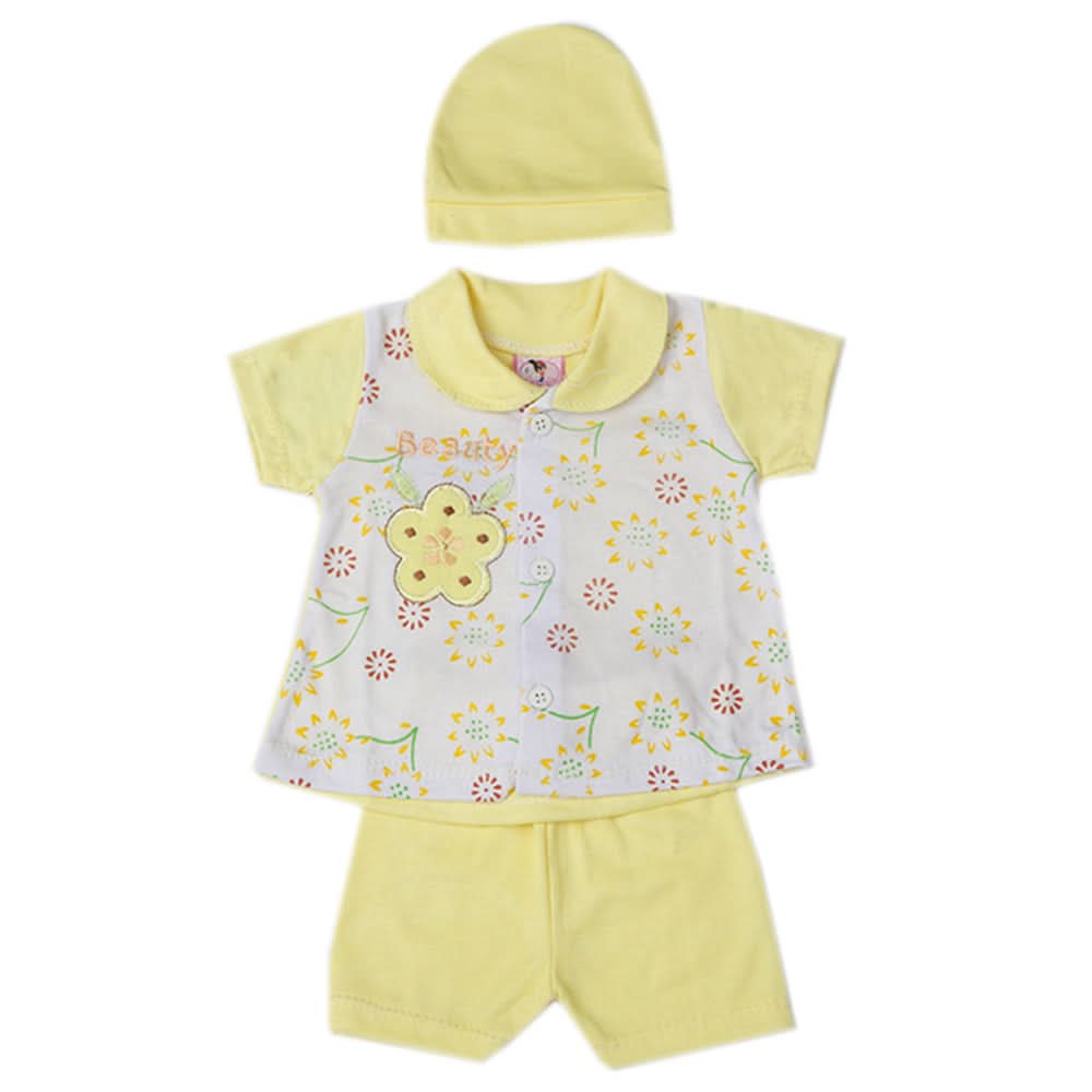 Newborn Girls Suit - Lemon, Newborn Girls Sets & Suits, Chase Value, Chase Value