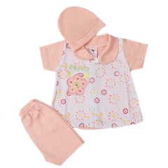 Newborn Girls Suit - Light Pink, Newborn Girls Sets & Suits, Chase Value, Chase Value