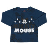 Boys Full Sleeves T-Shirt - Steel Blue, Kids, Boys T-Shirts, Chase Value, Chase Value