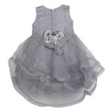 Girls Fancy Frock - Dark Grey, Girls Frocks, Chase Value, Chase Value