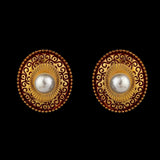 Women's Ear Tops - Maroon, Women, Earrings & Tops, Chase Value, Chase Value