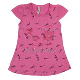 Girls Half Sleeves T-Shirt - Pink, Kids, Girls T-Shirts, Chase Value, Chase Value