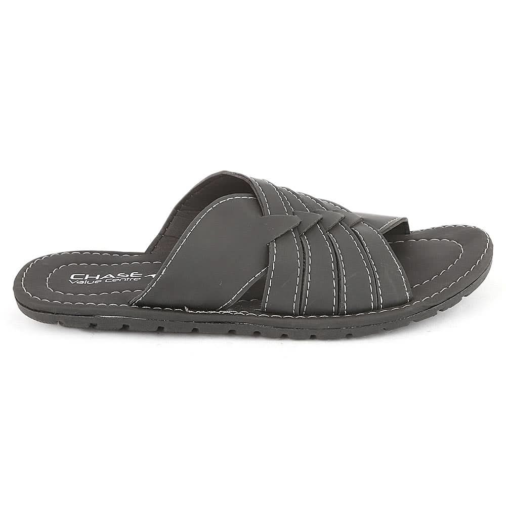 Men's Slippers (760) - Black, Men, Slippers, Chase Value, Chase Value