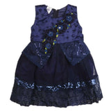 Girls Fancy Frock - Navy Blue, Girls Frocks, Chase Value, Chase Value