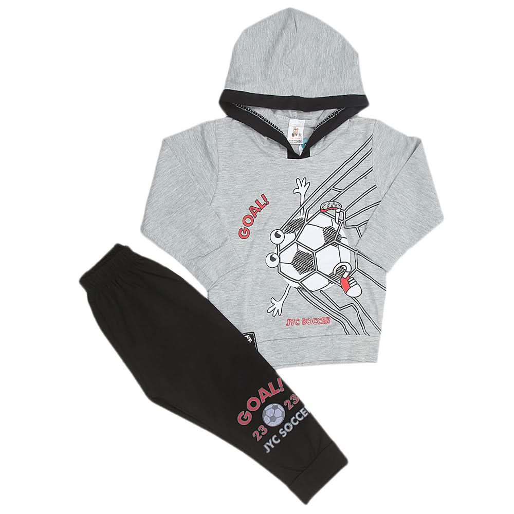 Boys Full Sleeves Suit - Grey, Kids, Boys Sets And Suits, Chase Value, Chase Value