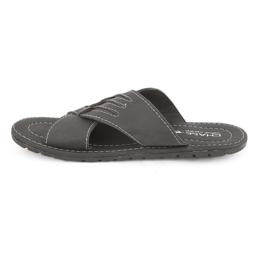Men's Slippers (760) - Black, Men, Slippers, Chase Value, Chase Value