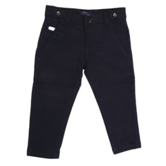 Boys Cotton Pant - Navy Blue, Kids Clothes, Chase Value, Chase Value