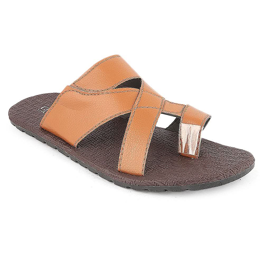 Men's Slippers (750) - Brown, Men, Slippers, Chase Value, Chase Value