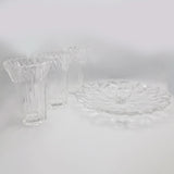 Glass Dish, Vase & Candy Set  (KA-1229), Home & Lifestyle, Glassware & Drinkware, Chase Value, Chase Value
