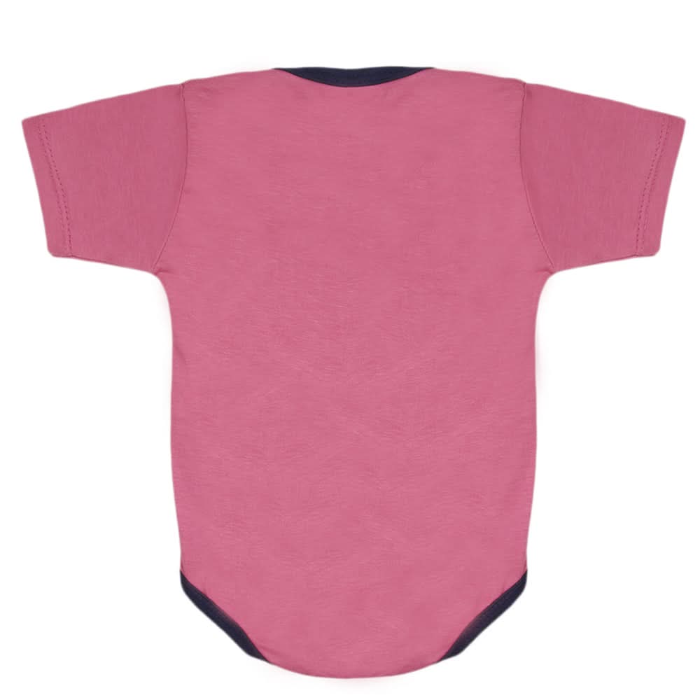 Newborn Girls Half Sleeves Romper Suit - Pink, Kids, Newborn Girls Rompers, Chase Value, Chase Value