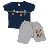 Newborn Boys Half Sleeves Suit - Navy Blue, Newborn Boys Sets & Suits, Chase Value, Chase Value