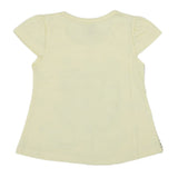 Girls Half Sleeves T-Shirt - Yellow, Kids, Girls T-Shirts, Chase Value, Chase Value