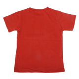 Boys Printed Half Sleeves T-Shirt 4745 - Rust, Kids, Boys T-Shirts, Chase Value, Chase Value