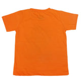 Boys Printed Half Sleeves T-Shirt 4736 - Orange, Kids, Boys T-Shirts, Chase Value, Chase Value