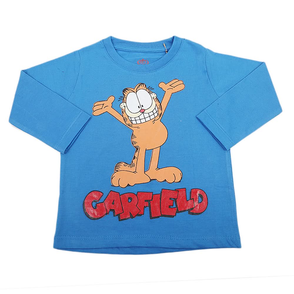 Boys Full Sleeves T-Shirt - Blue, Kids, Boys T-Shirts, Chase Value, Chase Value