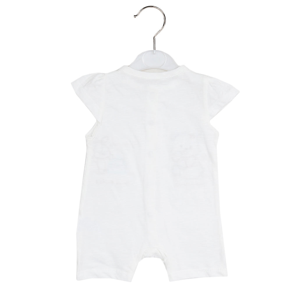 Newborn Girls Romper - White, Kids, Newborn Girls Rompers, Chase Value, Chase Value