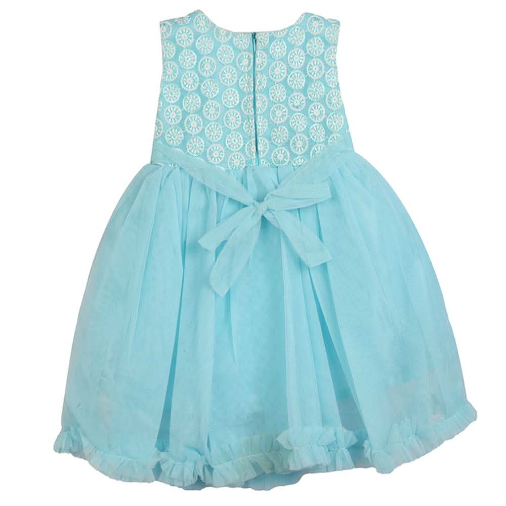 Girls Fancy Frock - Light Blue, Girls Frocks, Chase Value, Chase Value