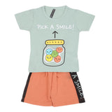 Boys Half Sleeves Suit - Sea Green, Kids, Boys Sets And Suits, Chase Value, Chase Value
