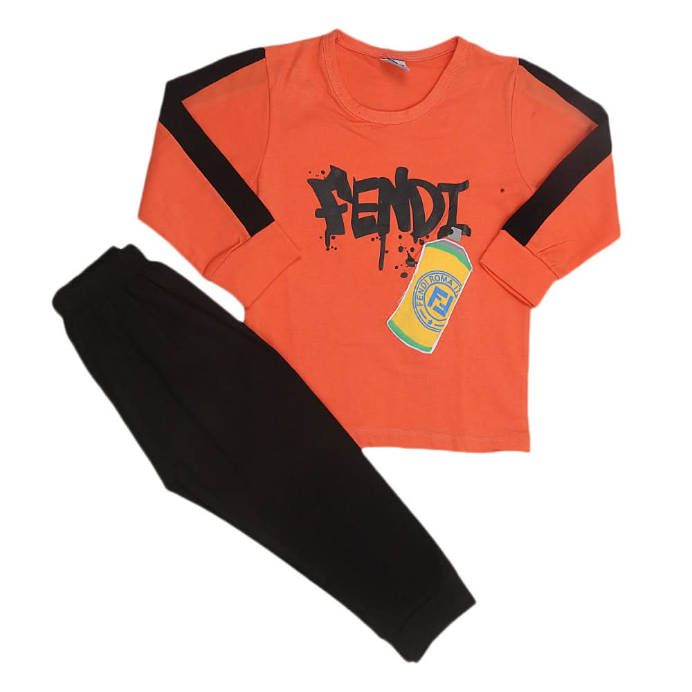 Boys Full Sleeves Suit - Peach, Kids, Boys Sets And Suits, Chase Value, Chase Value