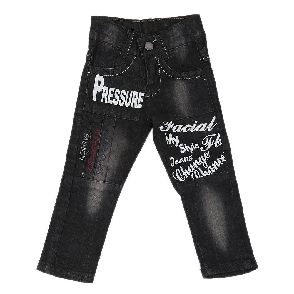 Boys Denim Pant - Black, Kids, Boys Pants, Chase Value, Chase Value