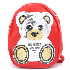 Girls Backpack (7572-A) Red, Kids, School And Laptop Bags, Chase Value, Chase Value