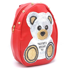 Girls Backpack (7572-A) Red, Kids, School And Laptop Bags, Chase Value, Chase Value