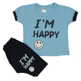 Newborn Boys Half Sleeves Suit - Light Blue, Kids, Newborn Boys Sets And Suits, Chase Value, Chase Value