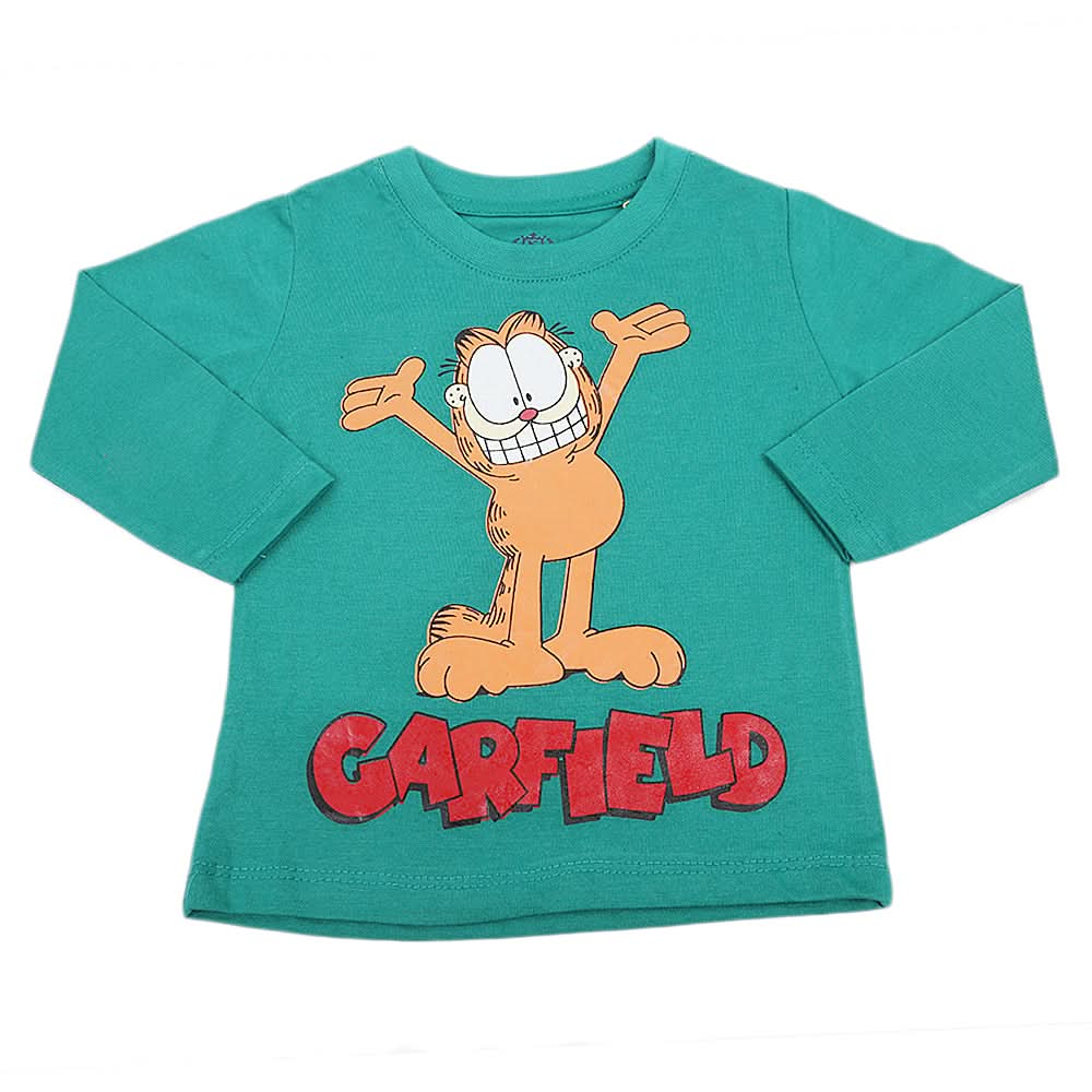 Boys Full Sleeves T-Shirt - Green, Kids, Boys T-Shirts, Chase Value, Chase Value