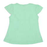 Girls Half Sleeves T-Shirt - Light Green, Kids, Girls T-Shirts, Chase Value, Chase Value