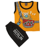 Newborn Boys Sando Suit - Yellow, Newborn Boys Sets & Suits, Chase Value, Chase Value