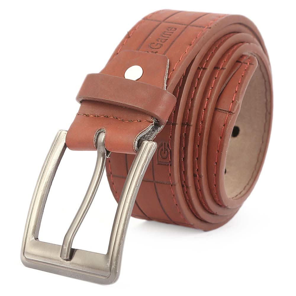 Men's Belt - Brown, Men, Belt, Chase Value, Chase Value