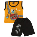 Newborn Boys Sando Suit - Yellow, Newborn Boys Sets & Suits, Chase Value, Chase Value