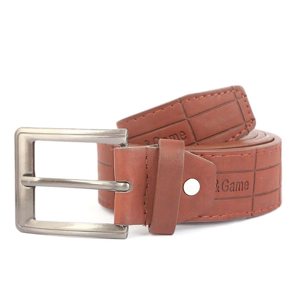 Men's Belt - Brown, Men, Belt, Chase Value, Chase Value