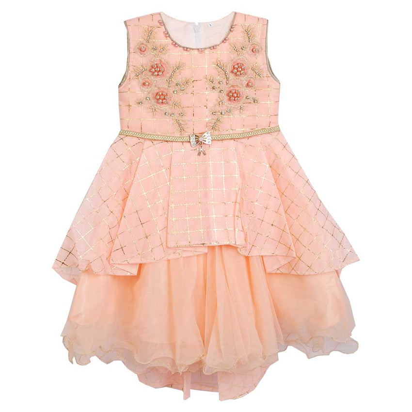 Girls Frock Suits - Peach, Girls Frocks, Chase Value, Chase Value
